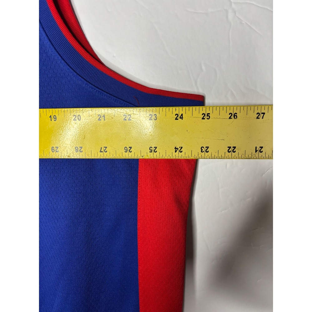 Nike Detroit Pistons Kemba Walker 8 SwingmanIcon Edition Jersey Blue Mens XXL 56 - Picture 6 of 7